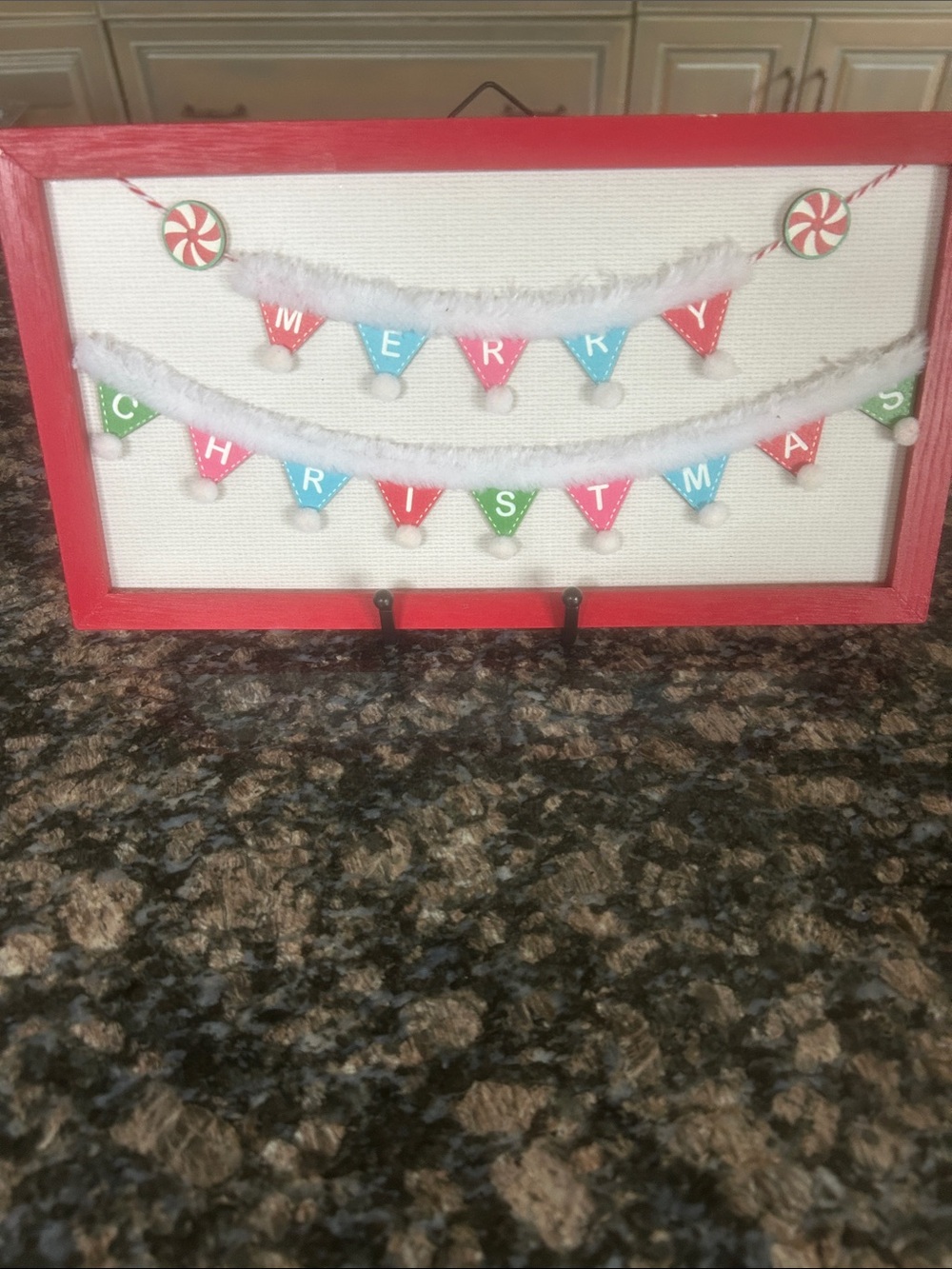ASHLAND MERRY CHRISTMAS HOLIDAY WALL DECOR NWT